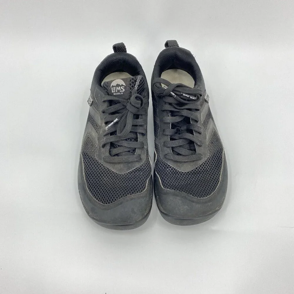 Lems Primal Pursuit Unisex Shoes Minimalist Sneakers Black Mens 7.5 Womens 9 - Picture 2 of 11
